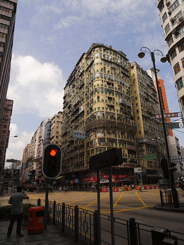 香港の集合住宅
